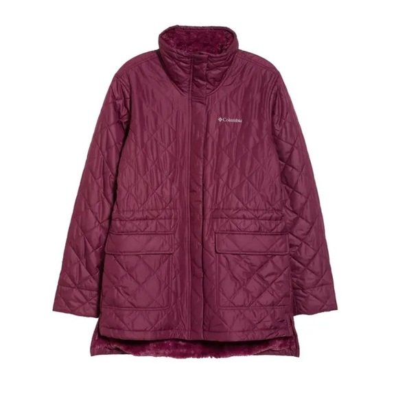 COLUMBIA Copper Crest Diamond Quilted Jacket  
Marionberry size XS - Picture 2 of 15